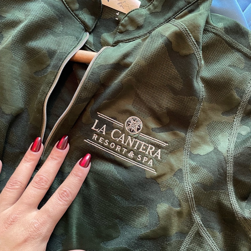 Golf pullover jacket camo - Picture 4 of 5